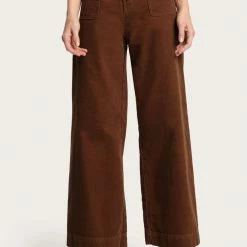 The Frye Company Women Nadia Wide Leg Corduroy Pant