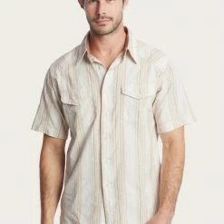 The Frye Company Addison Dobby Shirt Men