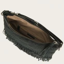 The Frye Company Melissa Woven Large Scooped Hobo