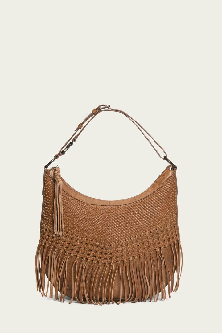 The Frye Company Melissa Woven Large Scooped Hobo BAGS & ACCESSORIES 3 The Frye Company Melissa Woven Large Scooped Hobo BAGS & ACCESSORIES