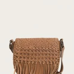 The Frye Company BAGS & ACCESSORIES Melissa Woven Saddle Bag