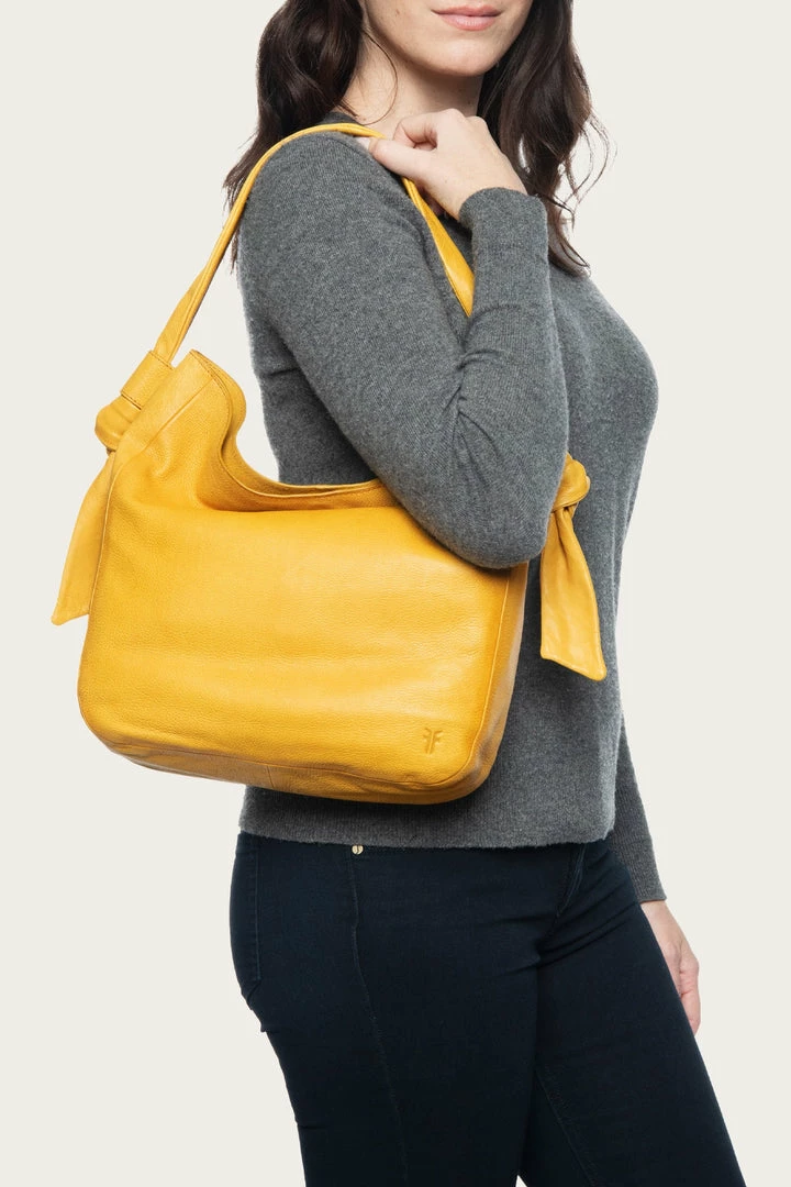 The Frye Company Nora Knotted Hobo BAGS & ACCESSORIES 7 The Frye Company Nora Knotted Hobo BAGS & ACCESSORIES