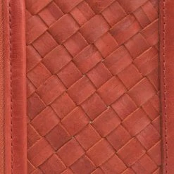 The Frye Company BAGS & ACCESSORIES Melissa Basket Woven Crossbody Wristlet