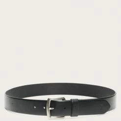 The Frye Company Flat Strap Raw Bevel Edge Belt