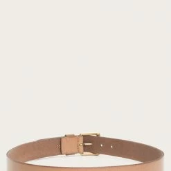 The Frye Company Flat Strap Suede Keeper Belt BAGS & ACCESSORIES