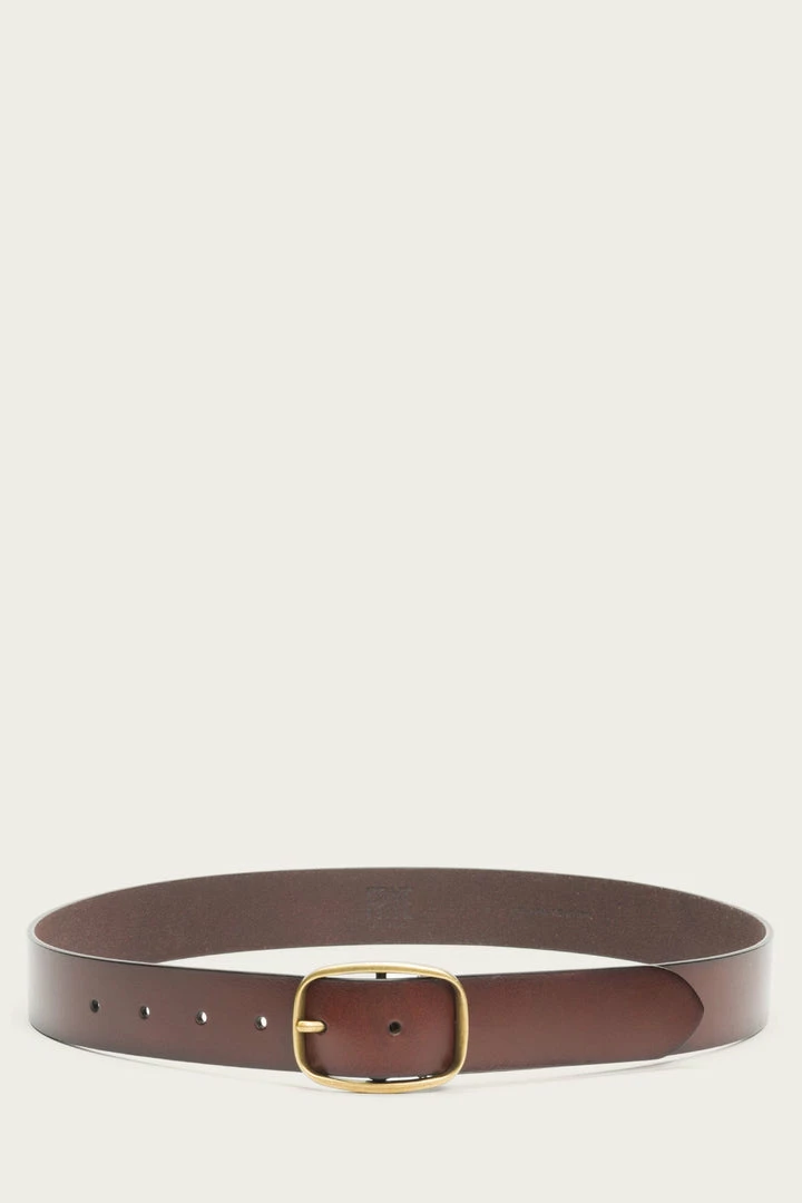 The Frye Company Center Bar Buckle Belt With Perf BAGS & ACCESSORIES 3 The Frye Company Center Bar Buckle Belt With Perf BAGS & ACCESSORIES