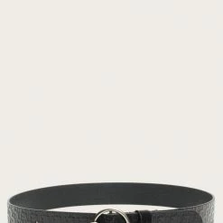 The Frye Company BAGS & ACCESSORIES Embossed Logo Belt