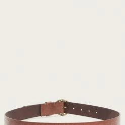 The Frye Company BAGS & ACCESSORIES Embossed Logo Belt