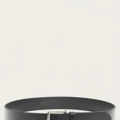 The Frye Company Flat Strap Belt With Tab Detail