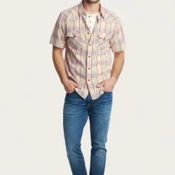 The Frye Company Men Western Shirt