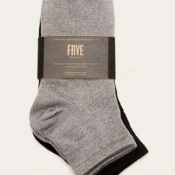 The Frye Company BAGS & ACCESSORIES 2 Pack Bamboo Quarter Top Boot Sock - Women’s