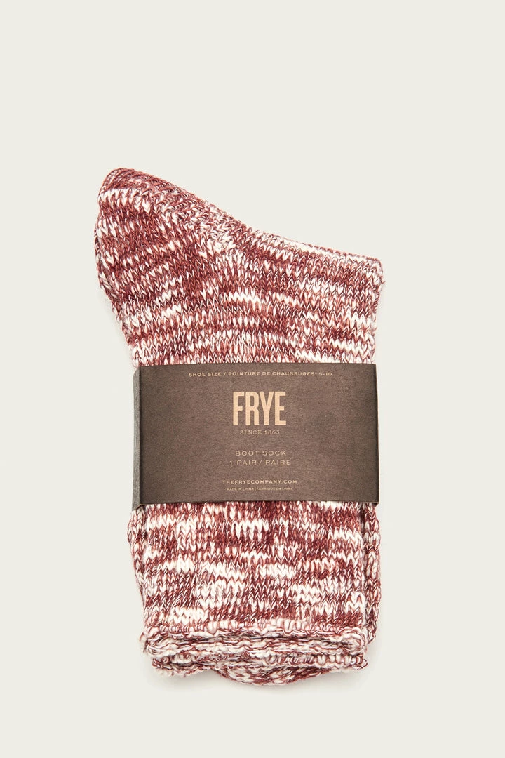 The Frye Company Chunky Marled Boot Sock - Women’s 4 The Frye Company Chunky Marled Boot Sock - Women’s