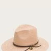 The Frye Company Women Patterned Tall Crown Fedora 2 The Frye Company Women Patterned Tall Crown Fedora
