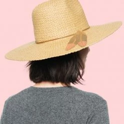 The Frye Company Wide Brim Panama Hat Bags & Accessories