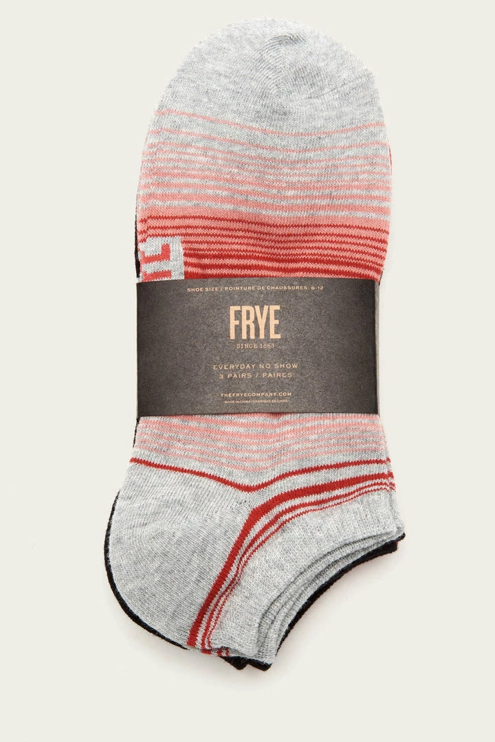 The Frye Company 3 Pack Ombre Stripe Sock - Men 4 The Frye Company 3 Pack Ombre Stripe Sock - Men