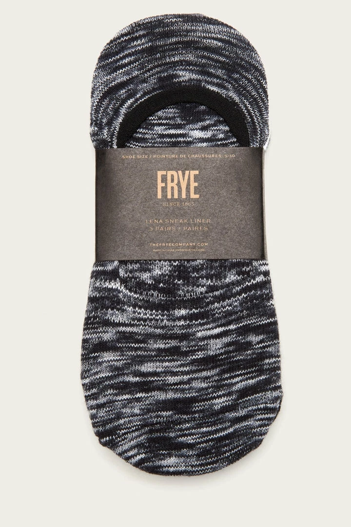 The Frye Company 3 Pack Lena Spacedye Sneaker Liner - Women 4 The Frye Company 3 Pack Lena Spacedye Sneaker Liner - Women