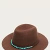 The Frye Company Ranch Hat With Turquoise Trim Bags & Accessories