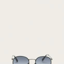 The Frye Company BAGS & ACCESSORIES Gunmetal With Black Leather Round