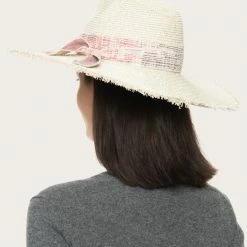 The Frye Company Frayed Edge Panama Hat Bags & Accessories