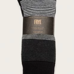 The Frye Company 2 Pack Ombre Stripe Crew Sock - Men’s BAGS & ACCESSORIES