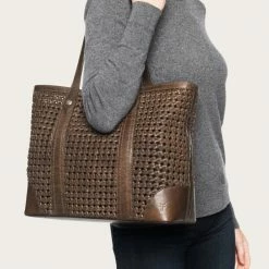 The Frye Company Melissa Woven Shopper Bags & Accessories