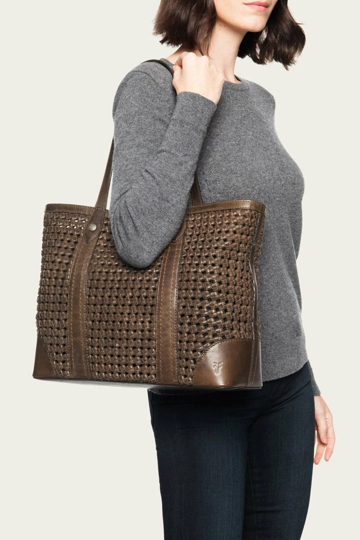 The Frye Company Melissa Woven Shopper Bags & Accessories 4 The Frye Company Melissa Woven Shopper Bags & Accessories