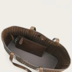 The Frye Company Melissa Woven Shopper Bags & Accessories 10 The Frye Company Melissa Woven Shopper Bags & Accessories