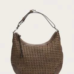 The Frye Company Melissa Woven Scooped Hobo
