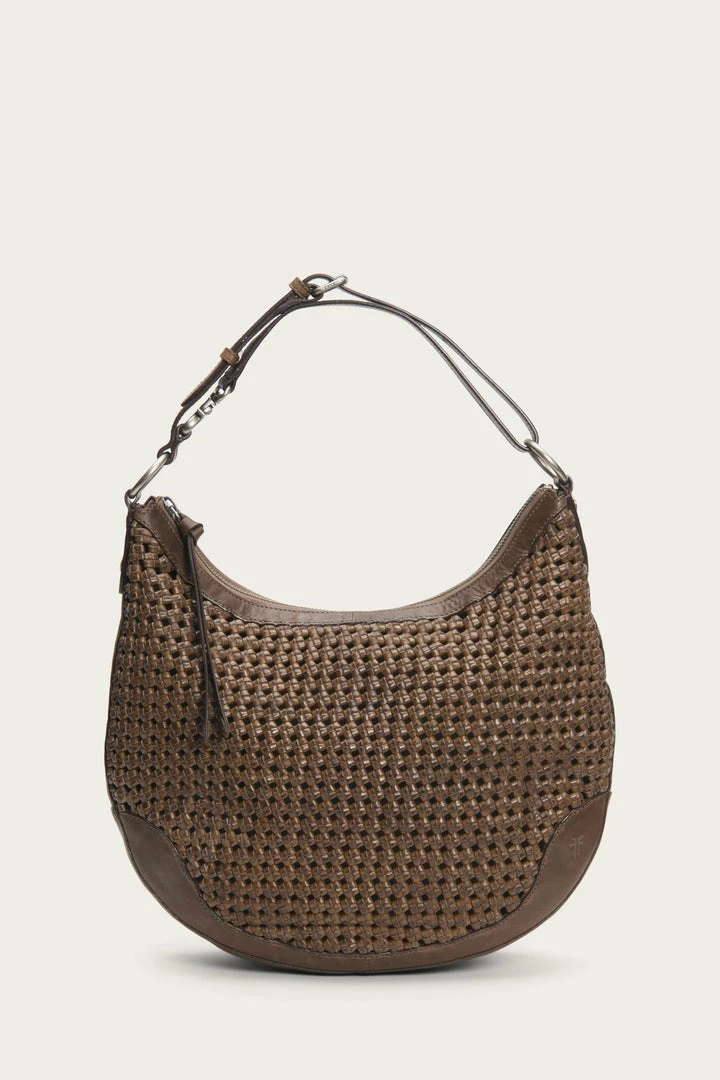 The Frye Company Melissa Woven Scooped Hobo 3 The Frye Company Melissa Woven Scooped Hobo