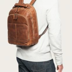 The Frye Company BAGS & ACCESSORIES Logan Multi Zip Backpack