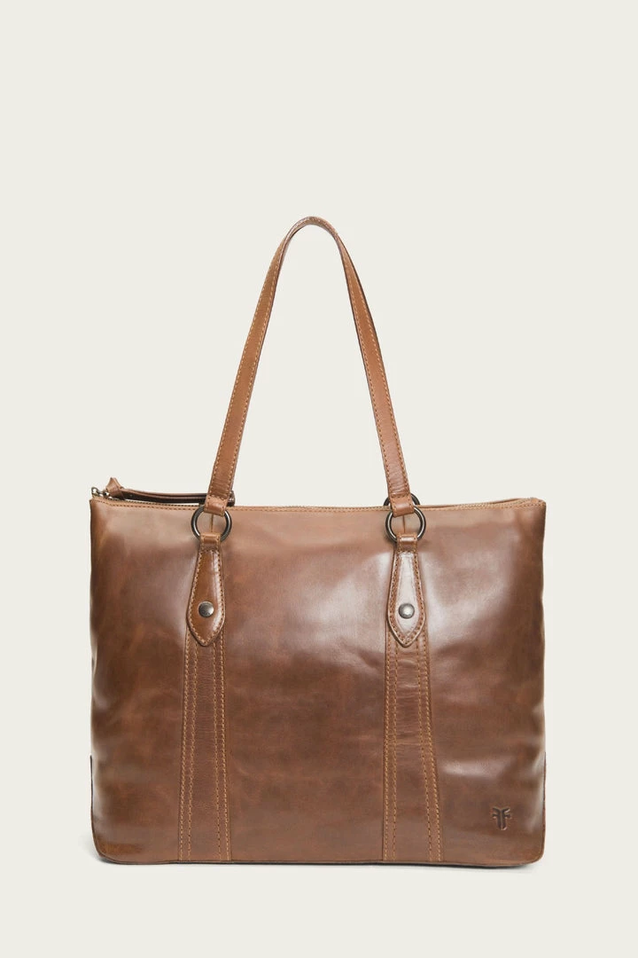 The Frye Company BAGS & ACCESSORIES Melissa Zip Shopper 3 The Frye Company BAGS & ACCESSORIES Melissa Zip Shopper