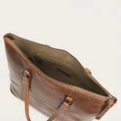 The Frye Company BAGS & ACCESSORIES Melissa Zip Shopper 12 The Frye Company BAGS & ACCESSORIES Melissa Zip Shopper
