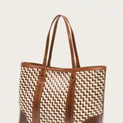 The Frye Company Melissa Woven Shopper Bags & Accessories 10 The Frye Company Melissa Woven Shopper Bags & Accessories