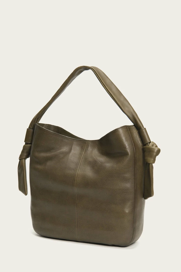 The Frye Company BAGS & ACCESSORIES Nora Knotted Hobo 5 The Frye Company BAGS & ACCESSORIES Nora Knotted Hobo
