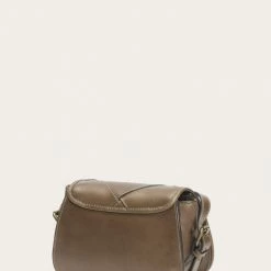 The Frye Company BAGS & ACCESSORIES Farrah Bold Weave Saddle