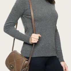 The Frye Company BAGS & ACCESSORIES Farrah Bold Weave Saddle