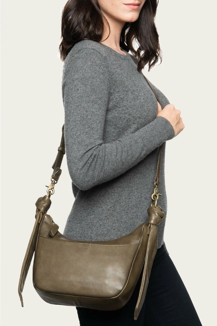 The Frye Company BAGS & ACCESSORIES Nora Knotted Crossbody 4 The Frye Company BAGS & ACCESSORIES Nora Knotted Crossbody