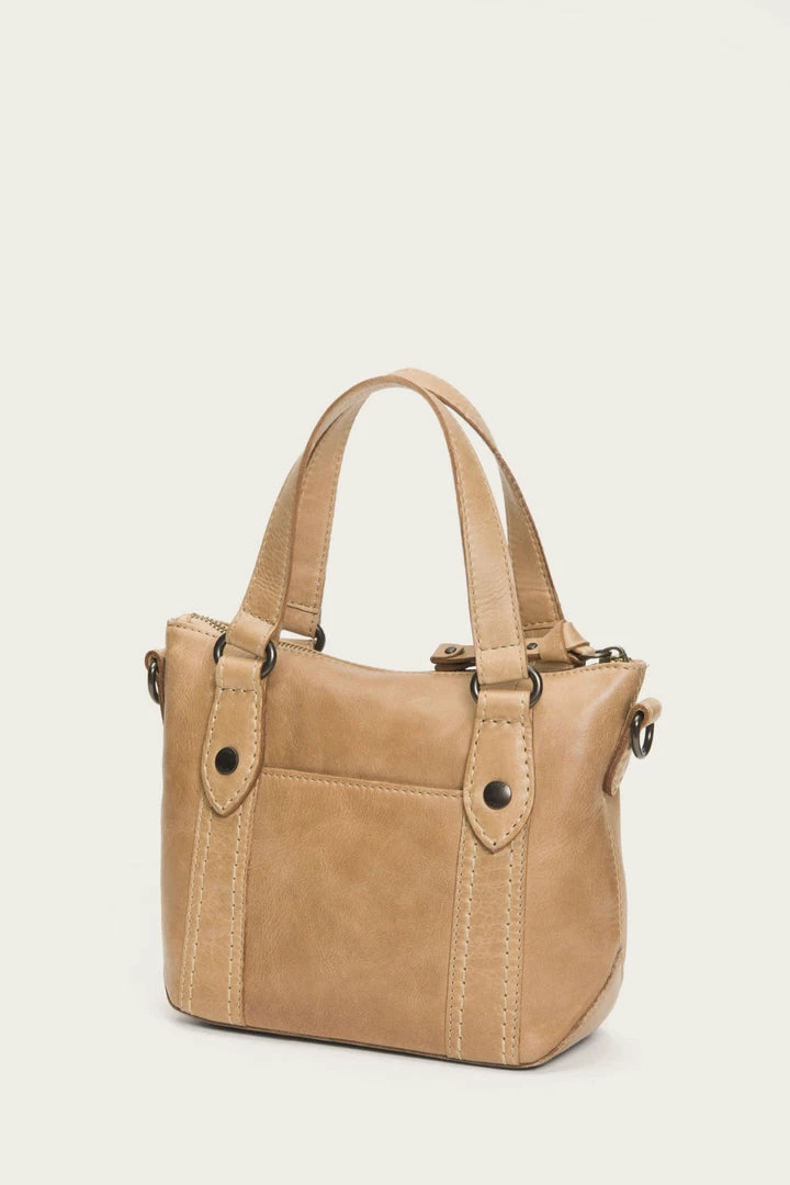 The Frye Company Melissa Small Zip Tote Crossbody 5 The Frye Company Melissa Small Zip Tote Crossbody