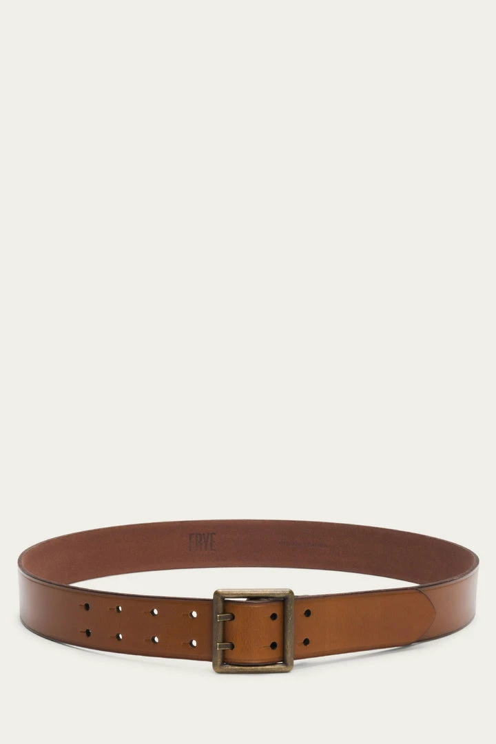 The Frye Company BAGS & ACCESSORIES Double Prong Belt 3 The Frye Company BAGS & ACCESSORIES Double Prong Belt