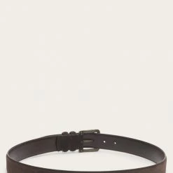 The Frye Company Suede Stitching Belt BAGS & ACCESSORIES