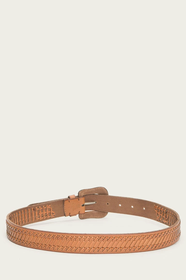 The Frye Company Woven Overlay Belt 4 The Frye Company Woven Overlay Belt