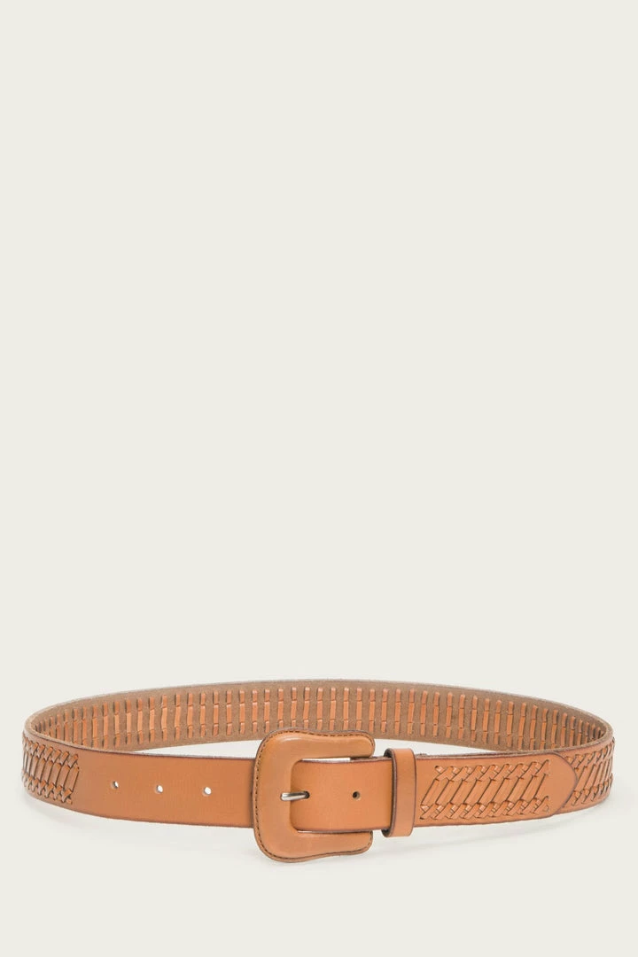 The Frye Company Woven Overlay Belt 3 The Frye Company Woven Overlay Belt