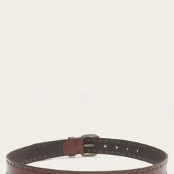 The Frye Company Embossed Edge With Rivets Belt BAGS & ACCESSORIES