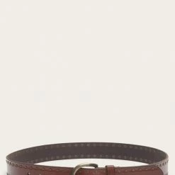The Frye Company Embossed Edge With Rivets Belt BAGS & ACCESSORIES