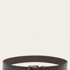 The Frye Company Embossed FF Logo Belt