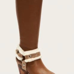 The Frye Company Removable Shearling Harness Women