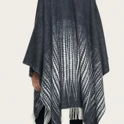 The Frye Company Feather Print Poncho