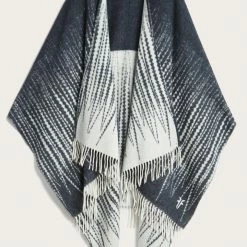 The Frye Company Feather Print Poncho