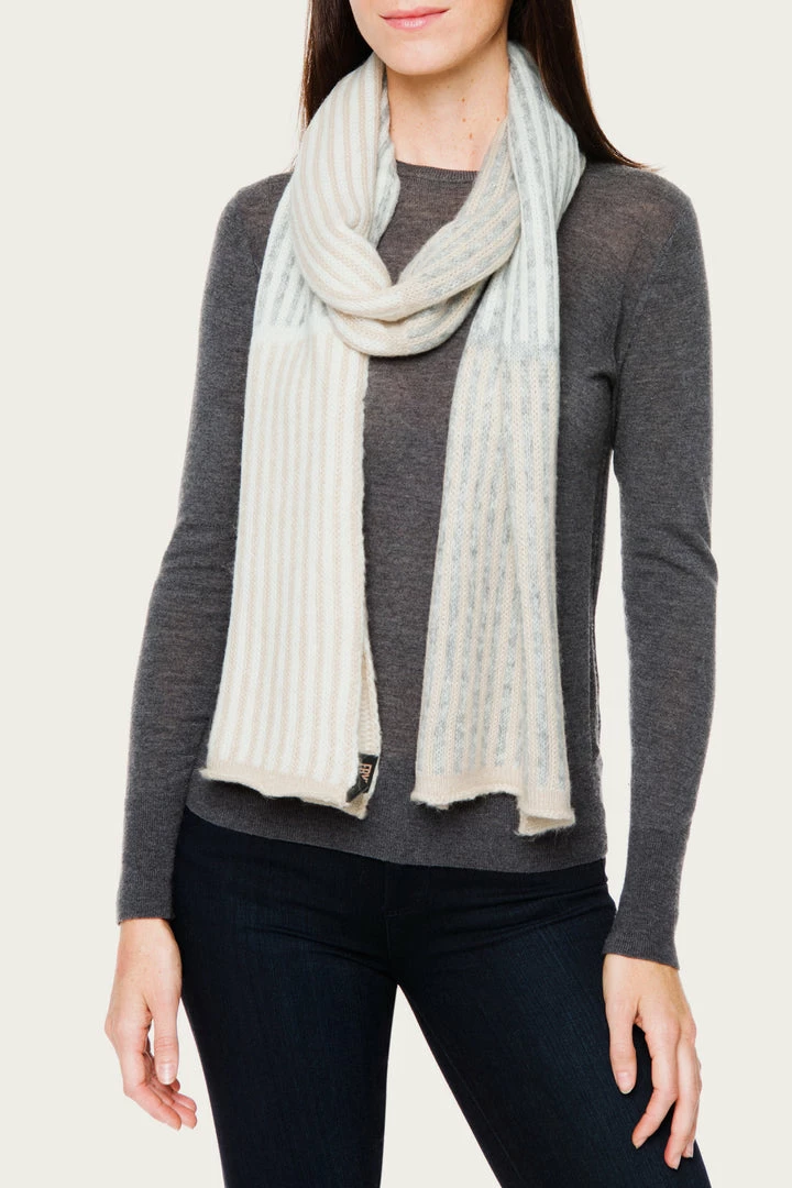 The Frye Company Blocked Stripe Scarf 4 The Frye Company Blocked Stripe Scarf