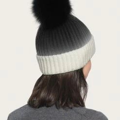 The Frye Company Dip Dye Pom Hat Bags & Accessories 7 The Frye Company Dip Dye Pom Hat Bags & Accessories